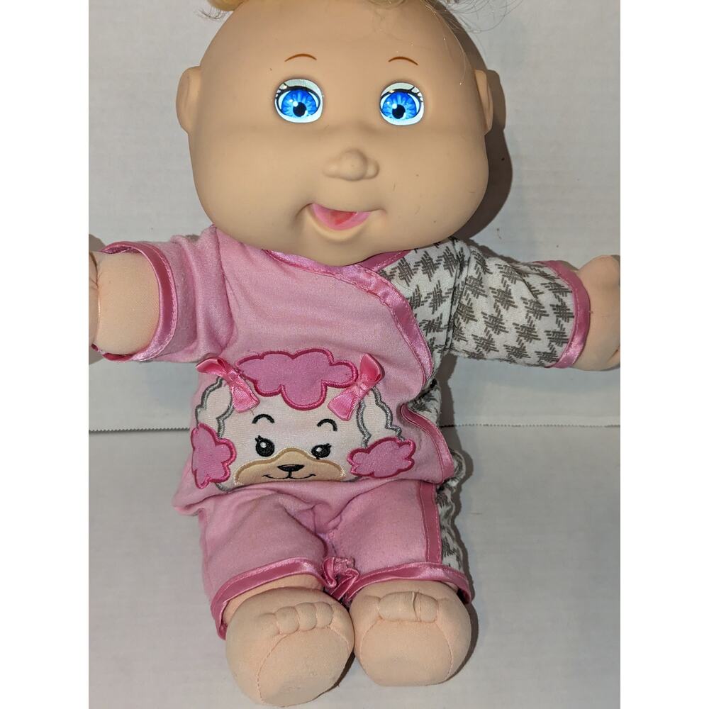 2018 14" Cabbage Patch Kids Baby So Real Electronic Doll Interactive WORKS! Rare